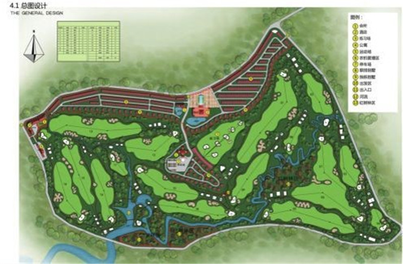 柬埔寨金银湾高尔夫球场设计